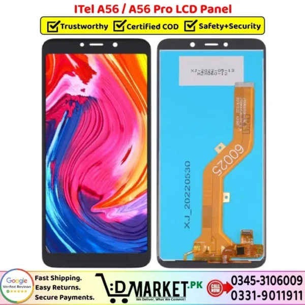 ITel A56 - A56 Pro LCD Panel Price In Pakistan
