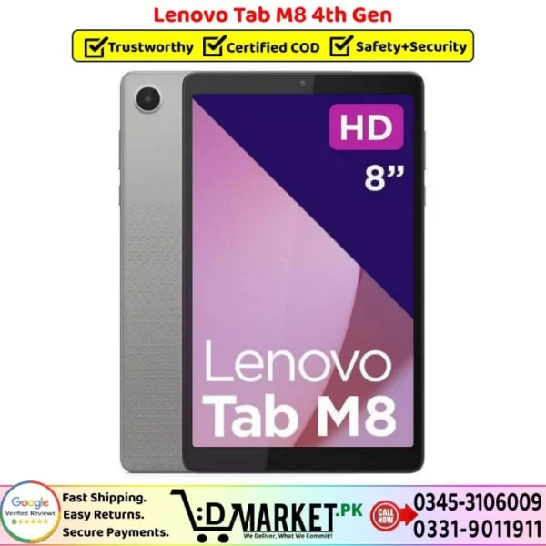 Lenovo Tab M8 4th Gen Price In Pakistan