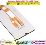Samsung Galaxy A03 Core LCD Panel Price In Pakistan