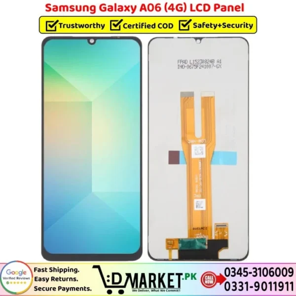 Samsung Galaxy A06 4G LCD Panel Price In Pakistan