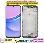 Samsung Galaxy A15 5G LCD Panel Price In Pakistan