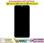 Samsung Galaxy A26 LCD Panel Price In Pakistan