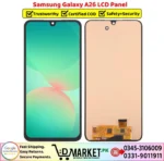 Samsung Galaxy A26 LCD Panel Price In Pakistan