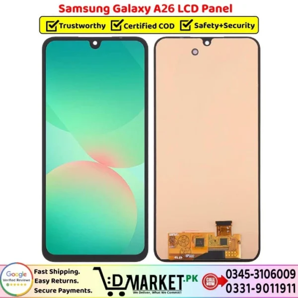 Samsung Galaxy A26 LCD Panel Price In Pakistan