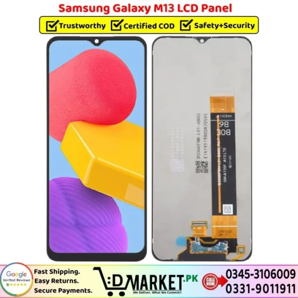 Samsung Galaxy M13 LCD Panel Price In Pakistan