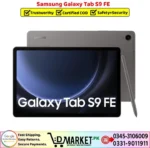 Samsung Galaxy Tab S9 FE Price In Pakistan