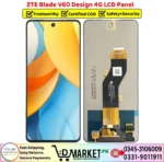 ZTE Blade V60 Design 4G LCD Panel Price In Pakistan