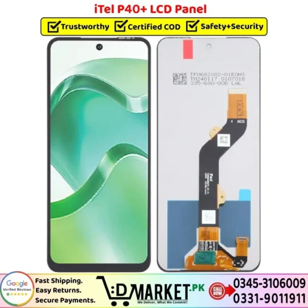 iTel P40 Plus LCD Panel Price In Pakistan
