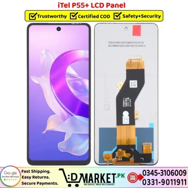 iTel P55 Plus LCD Panel Price In Pakistan