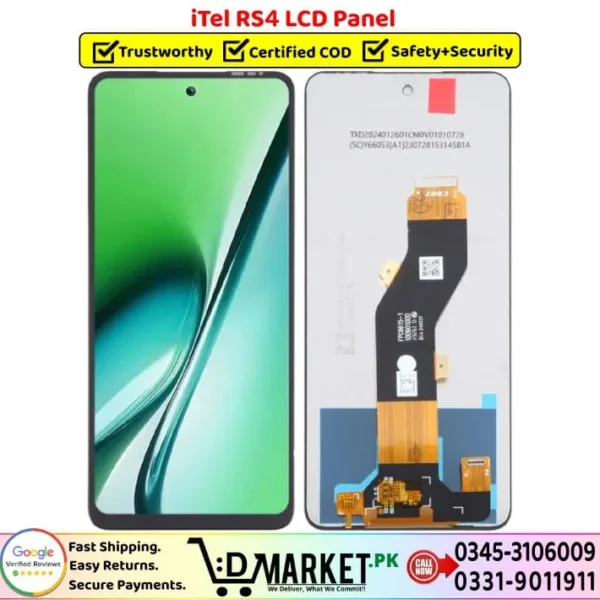 iTel RS4 LCD Panel Price In Pakistan