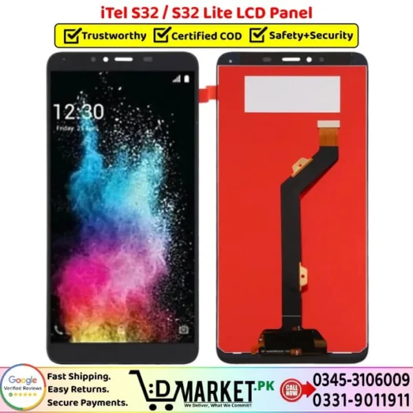 iTel S32 - S32 Lite LCD Panel Price In Pakistan