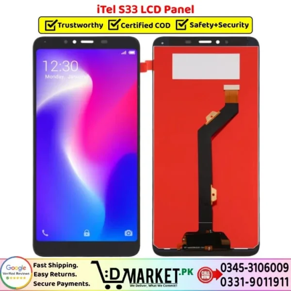 iTel S33 LCD Panel Price In Pakistan