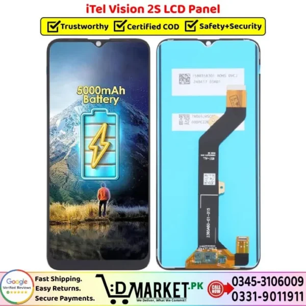 iTel Vision 2S LCD Panel Price In Pakistan