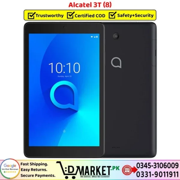 Alcatel 3T 8 Price In Pakistan