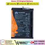 Honor 20 Original Battery Price In Pakistan