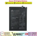 Honor 20i Original Battery Price In Pakistan