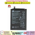 Huawei Enjoy 6s Original Battery Price In Pakistan