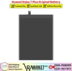 Huawei Enjoy 7 Plus Original Battery Price In Pakistan