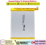 Huawei Enjoy 7s Original Battery Price In Pakistan