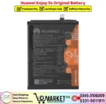 Huawei Enjoy 9s Original Battery Price In Pakistan