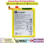Huawei Nova 3E Original Battery Price In Pakistan