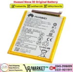Huawei Nova 3E Original Battery Price In Pakistan