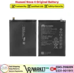 Huawei Nova 4 Original Battery Price In Pakistan