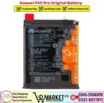 Huawei P40 Pro Original Battery Price In Pakistan