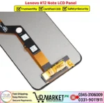 Lenovo K12 Note LCD Panel Price In Pakistan