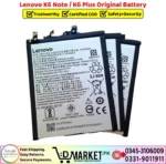Lenovo K6 Note _ K6 Plus Original Battery Price In Pakistan