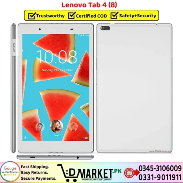 Lenovo Tab 4 8 Price In Pakistan