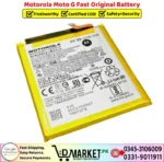 Motorola Moto G Fast Original Battery Price In Pakistan