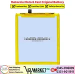 Motorola Moto G Fast Original Battery Price In Pakistan