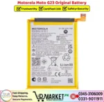 Motorola Moto G23 Original Battery Price In Pakistan