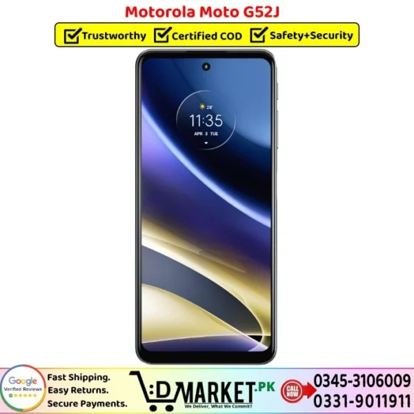 Motorola Moto G52J Price In Pakistan