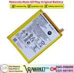 Motorola Moto G9 Play Original Battery Price In Pakistan