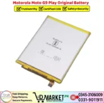 Motorola Moto G9 Play Original Battery Price In Pakistan
