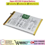 Oppo A93 5G Original Battery Price In Pakistan