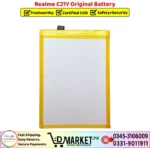 Realme C21Y Original Battery Price In Pakistan