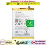 Realme C21Y Original Battery Price In Pakistan