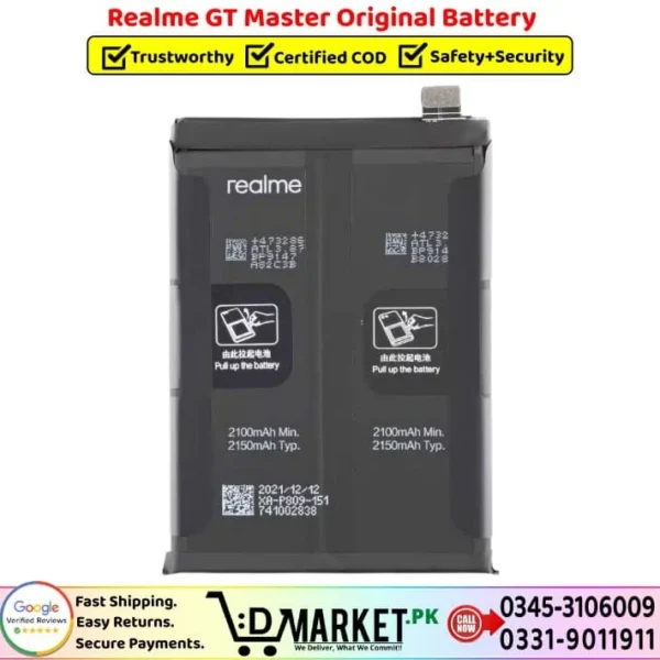 Realme GT Master Original Battery Price In Pakistan