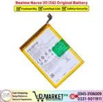 Realme Narzo 30 5G Original Battery Price In Pakistan
