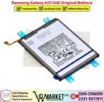 Samsung Galaxy A22 4G Original Battery Price In Pakistan