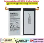 Samsung Galaxy A3 2015 Original Battery Price In Pakistan