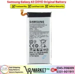 Samsung Galaxy A3 2015 Original Battery Price In Pakistan