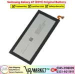 Samsung Galaxy A7 2015 Original Battery Price In Pakistan