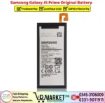 Samsung Galaxy J5 Prime Original Battery Price In Pakistan