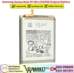 Samsung Galaxy Note 20 Ultra Original Battery Price In Pakistan