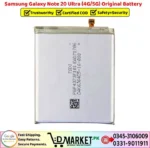 Samsung Galaxy Note 20 Ultra Original Battery Price In Pakistan