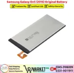 Samsung Galaxy On5 2016 Original Battery Price In Pakistan